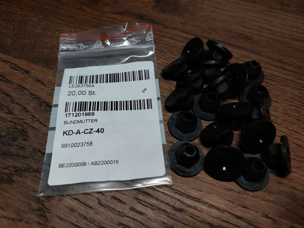 171201969 - Plastic hexagon collar nut
