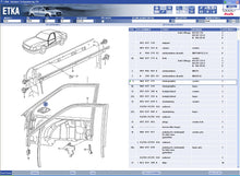 Load image into Gallery viewer, 8A0837175 &amp; 8A0837176 - Door seal / moulding