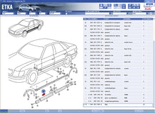 Load image into Gallery viewer, Replica replacement clips for door moulding Audi S2 RS2 - 443853909A